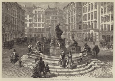 La fontana di Raphael Donner nel Neumarkt, Vienna da English School