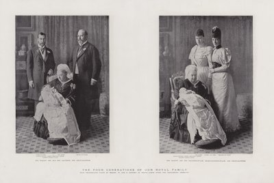 Le quattro generazioni della nostra famiglia reale da English School