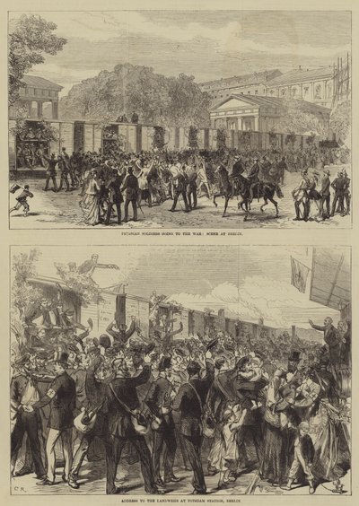 La guerra franco-prussiana da English School