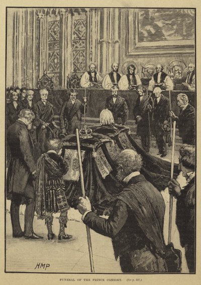 Il Funerale di Alberto, il Principe Consorte da English School