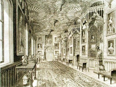 La Galleria, incisa da T. Morris, da 