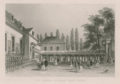 I giardini della Highbury Barn Tavern da English School