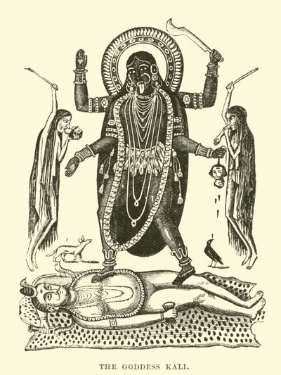 La dea Kali da English School