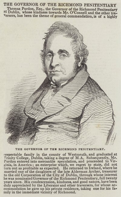 Il governatore del penitenziario di Richmond da English School