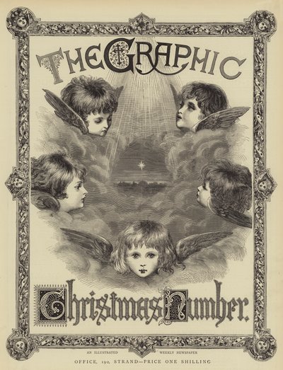 Il numero di Natale di The Graphic (incisione) da English School