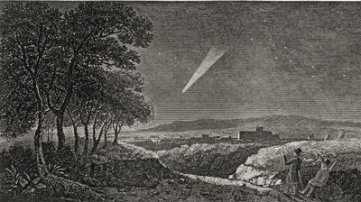 La Grande Cometa del 1811 da English School