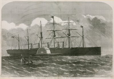 La nave a vapore Great Eastern da English School