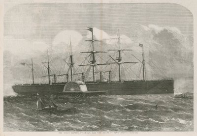 La nave a vapore Great Eastern da English School