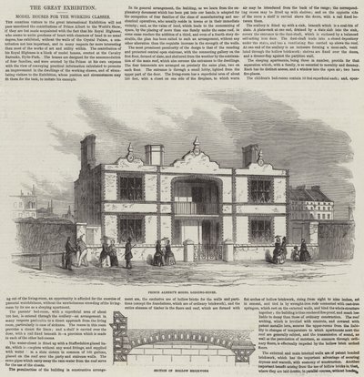 La Grande Esposizione (incisione) da English School