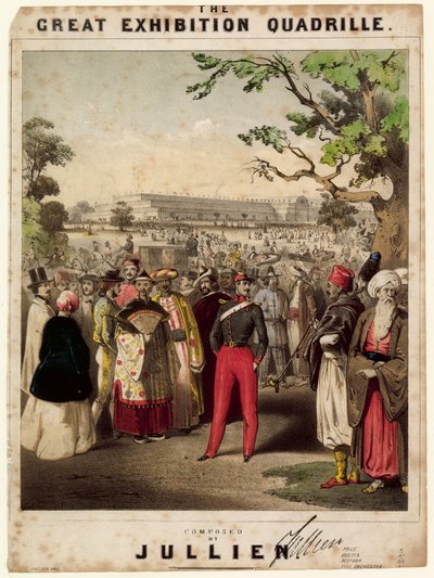 Il Quadriglia della Grande Esposizione (1851) da English School