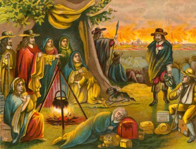 Il grande incendio di Londra, 1666 da English School
