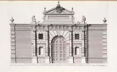 Il Grande Cancello a Burlington House, Piccadilly, da 
