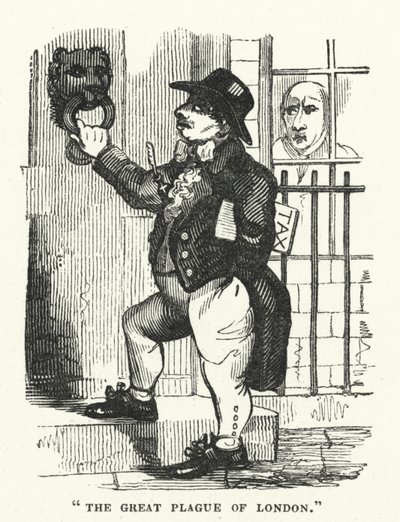 La grande peste di Londra da English School
