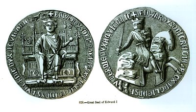 Il Grande Sigillo di Edoardo I (1239-1307) da English School
