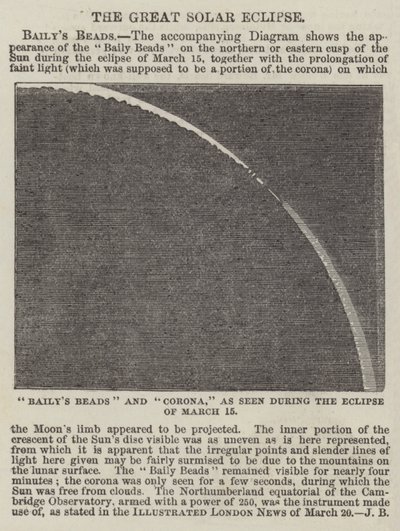 La grande eclissi solare da English School