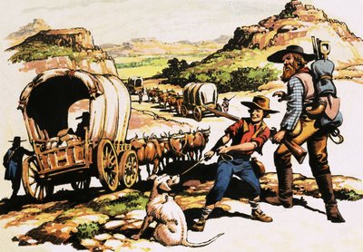 Il Grande Trek del 1835-37 da English School