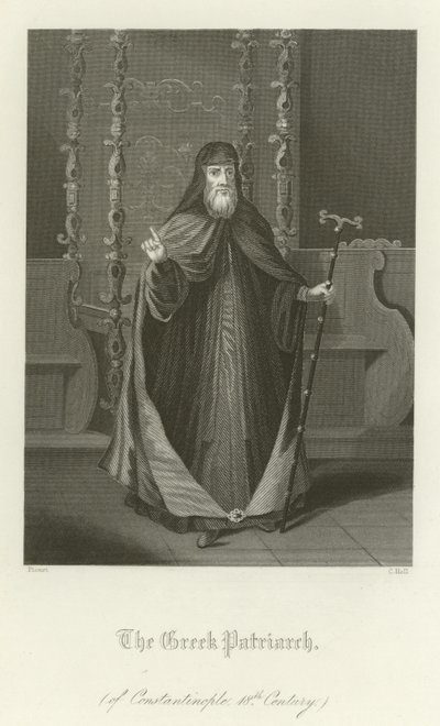 Il Patriarca Greco di Costantinopoli, XVIII secolo da English School