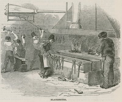 Le scuole del Royal Hospital di Greenwich; Fabbri da English School