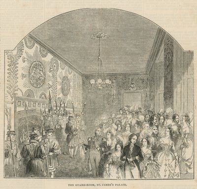 La Sala delle Guardie a St Jamess Palace da English School