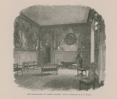 La Sala delle Guardie a St Jamess Palace da English School