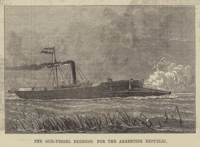 La nave da guerra Bermejo per la Repubblica Argentina da English School