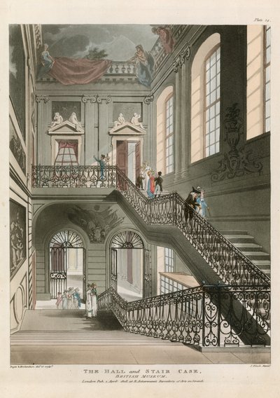La sala e la scala, British Museum da English School
