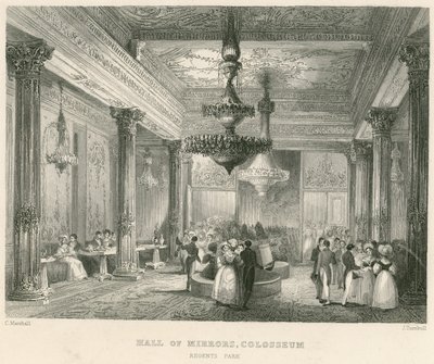 La Sala degli Specchi, Colosseo, Regents Park, Londra da English School