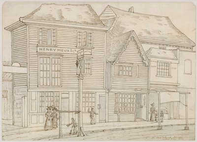 The Hare and Hounds, Islington, demolito nel 1840 da English School