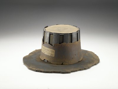 Il cappello del giudice John Bradshaw, XVII secolo da English School