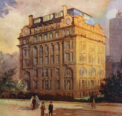 La sede centrale della Anglo-American Oil Co, Ltd, Queen Anne