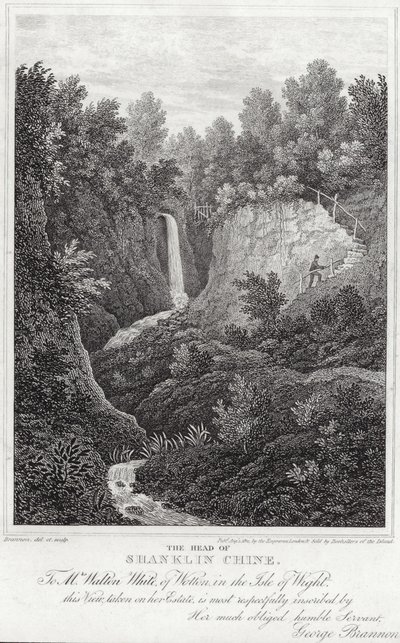 La testa di Shanklin Chine da English School