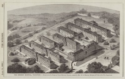 Ospedale Herbert, Woolwich, eretto secondo i progetti del Capitano Douglas Galton da English School