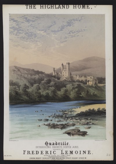La casa delle Highlands, Castello di Balmoral, Quadriglia, Frederic Lemoine da English School