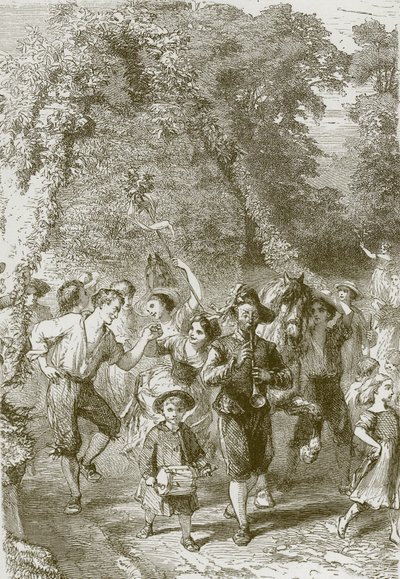 Il carro del raccolto, o la festa del raccolto da English School