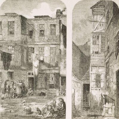 Le case dei poveri di Londra, da 