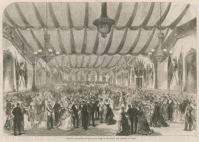 Il ballo della Honourable Artillery Company dato al Principe e alla Principessa del Galles da English School