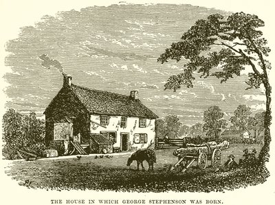 La Casa in cui è Nato George Stephenson da English School