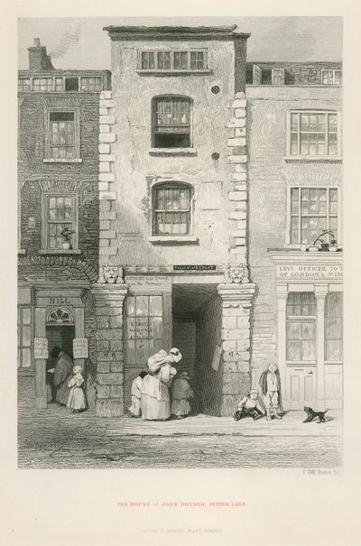 La Casa di John Dryden, Fetter Lane da English School