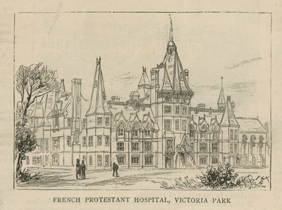 Gli Ugonotti in Inghilterra: Ospedale Protestante Francese, Victoria Park da English School