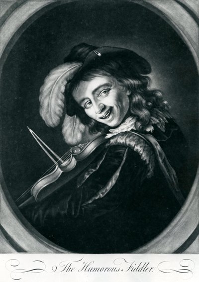 Il violinista umoristico da English School