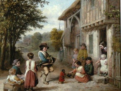 Il suonatore di ghironda da English School