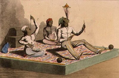 I giocolieri indiani, ottobre 1813, da 