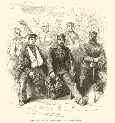 Gli Invalidi in attesa dei loro Compagni, 1871-2 da English School