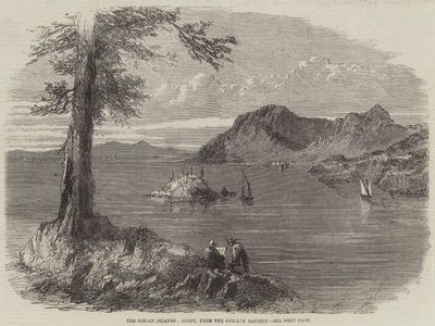 Le Isole Ionie, Corfù, dalla Batteria a Un Cannone da English School
