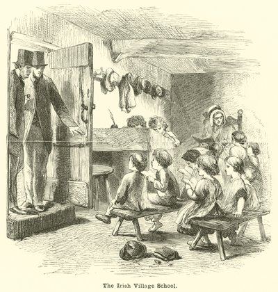 La scuola del villaggio irlandese da English School