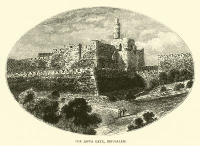 La Porta di Giaffa, Gerusalemme da English School