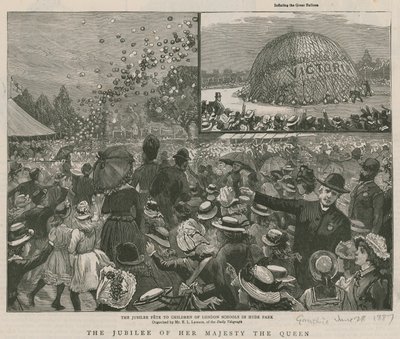 La festa del Giubileo per i bambini delle scuole di Londra a Hyde Park da English School