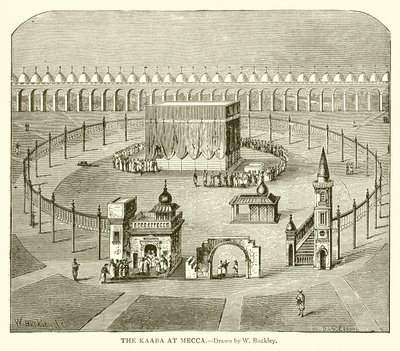 La Kaaba alla Mecca da English School