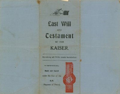La disperazione del Kaiser da English School
