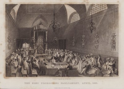 Il re che proroga il Parlamento, aprile 1831 da English School